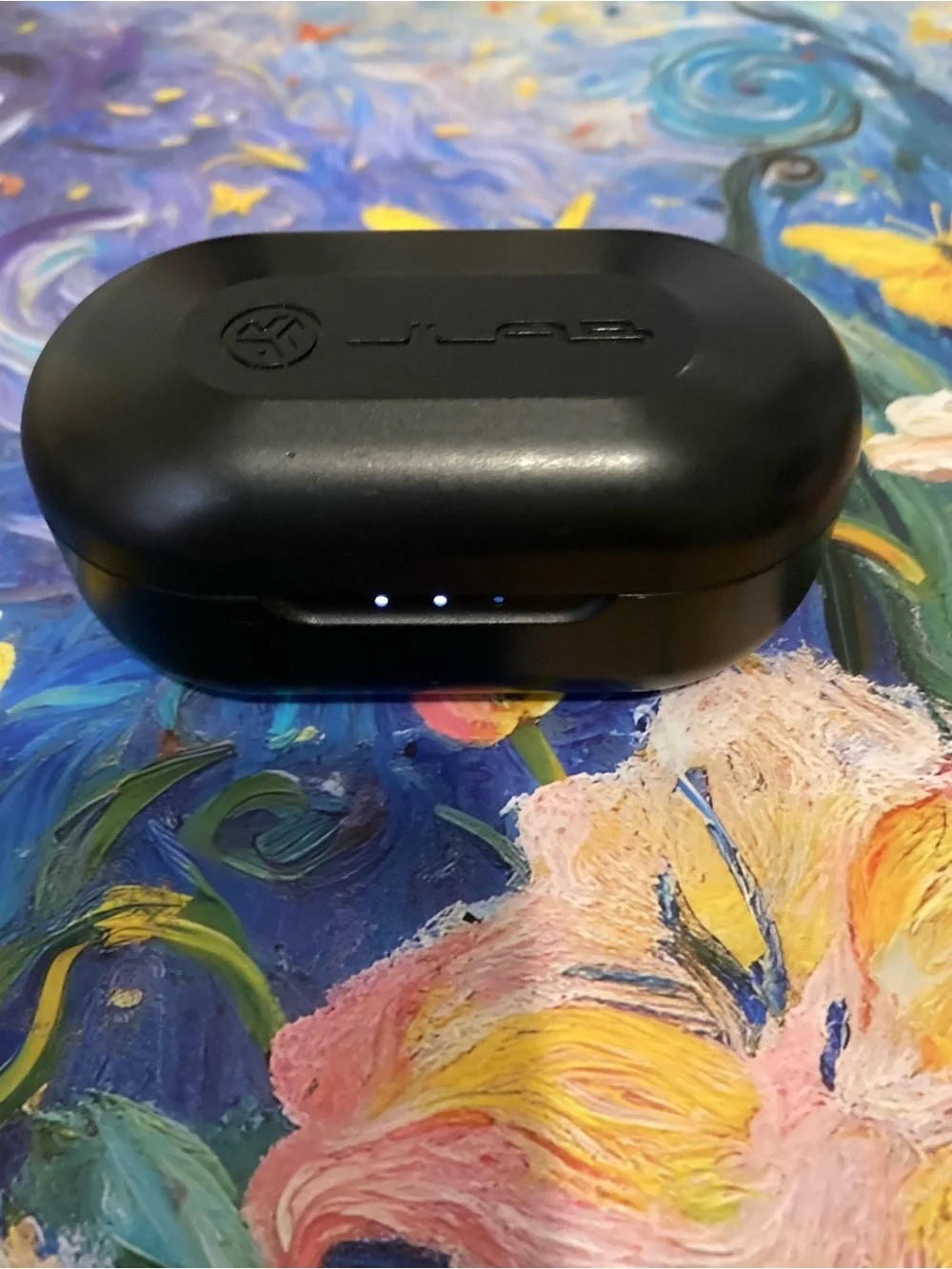 JLab Wireless Earbuds with Charging Case - Black